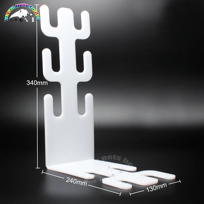 Anesthesia Breathing Circuit Support Acrylic Bracket for Corrugated Tube Holder Veterinary Equipment