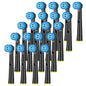 4/8/12/16/20 Pack Sensitive Gum Care Soft Bristle Replacement Brush Heads Compatible with Oral B Braun Electric Toothbrush