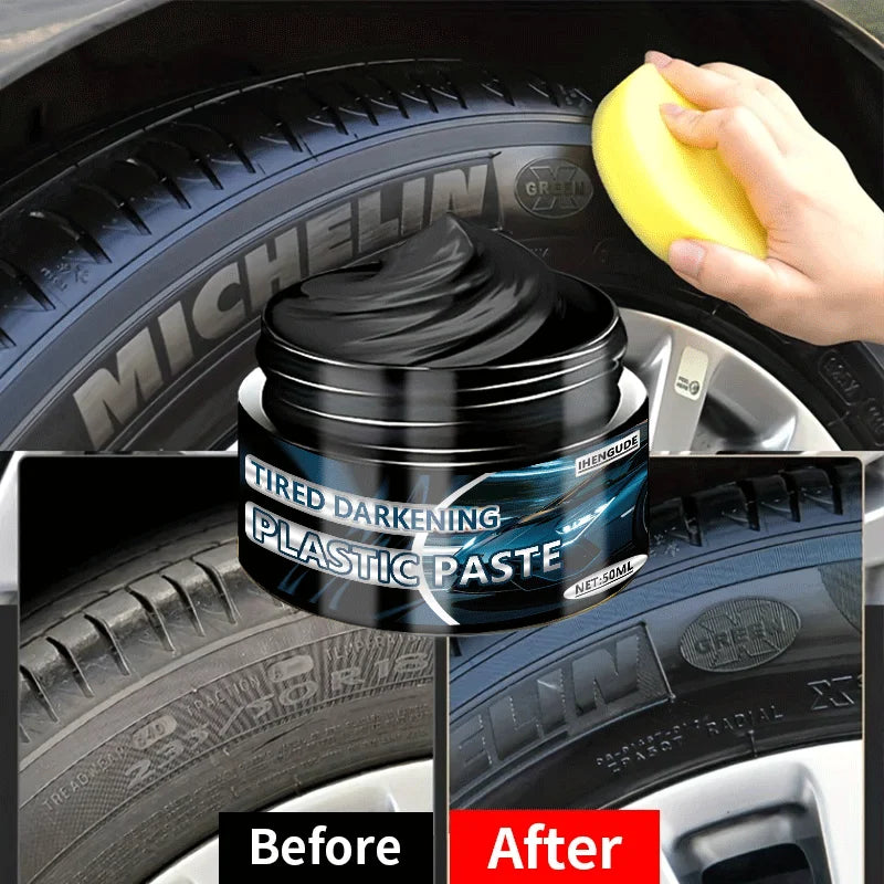 Car Interior Scratch Repair Cream Interior & Exterior Plastic Polishing Wax Black Interior And Dashboard Plastic Surface Repair