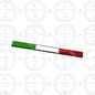 3D Italy Spain France Germany Three Colors Race Flag Emblem Metal Car Side Badge Sticker For Ford Opel E46 E60 Skoda Seat