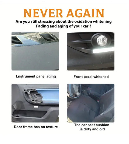 G14 Car Leather Conditioner Agent Restore New Look Protective Leather Clean Refresh Restoration Agent Black Shine Seal Brighten