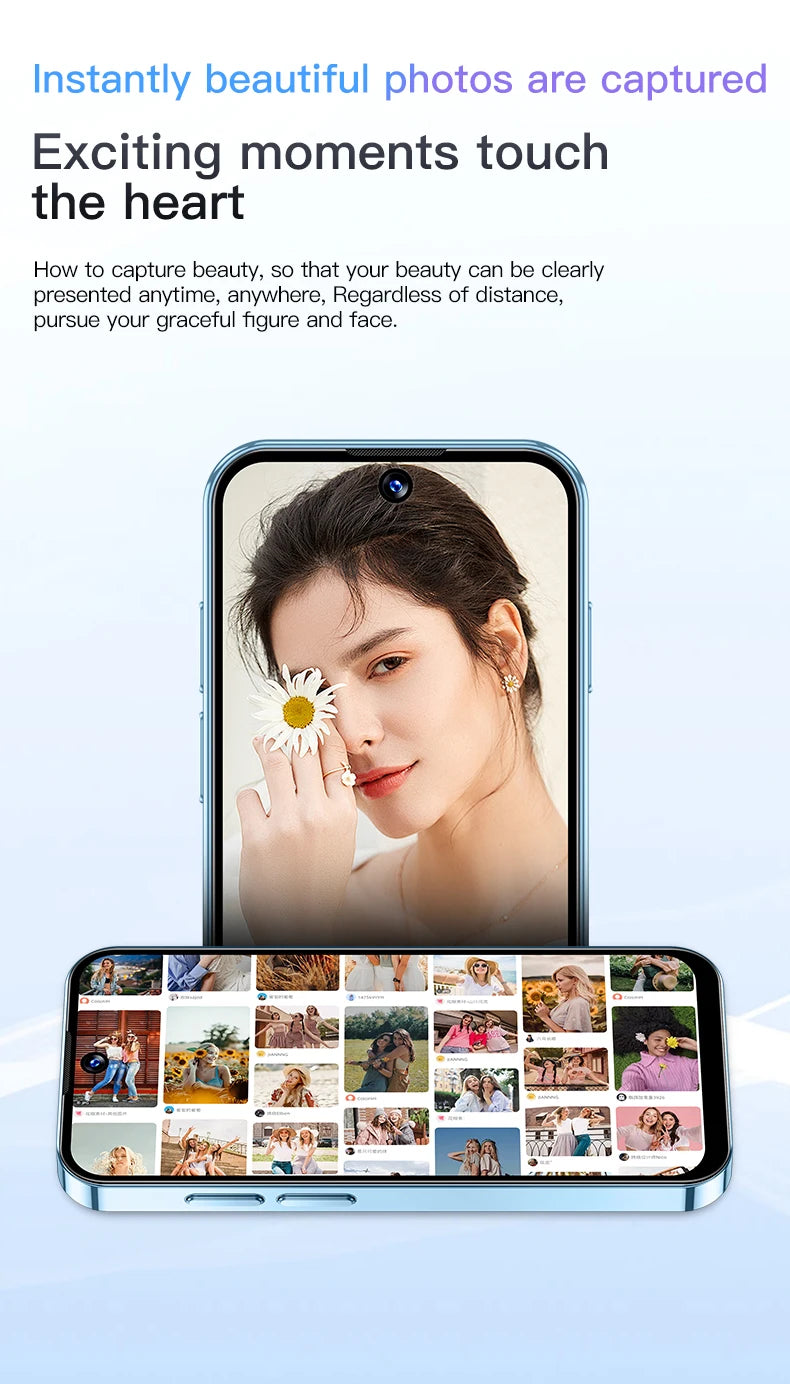 SOYES XS19 3G Mini Smartphone Android 10.0 Dual SIM Standby 3.88 Inch HD Mobile Phone 2GB+16GB 2000mAh Small Cell Phones Face ID