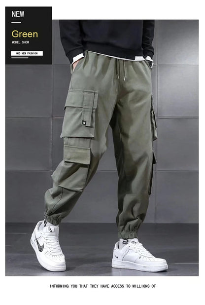 New Winter Lambswool Outdoor Waterproof Cargo Pants Men Warm Casual Pants Men Sportswear Winter Sports Outwear Sweatpants