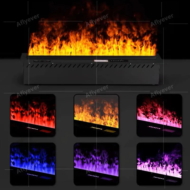 Intelligent Water Replenishment Multi-Color Atomization Fireplace Designer Luxury Home Decoration 3D Atomization Fireplace