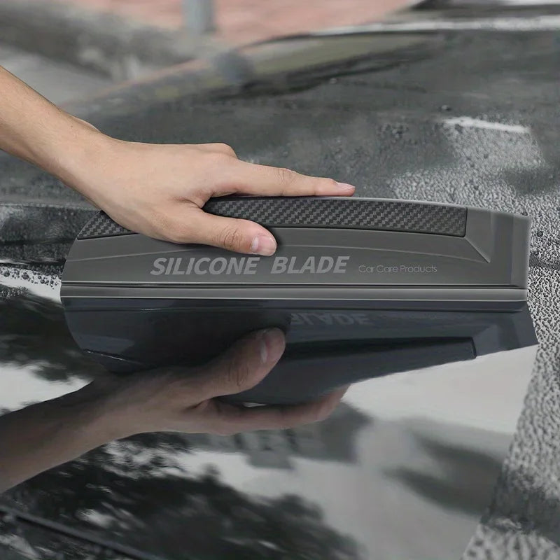 Soft Silicone Handy Squeegee Non-Scratch No Noise No Damage Paint Car Wrap Tools Supplies for Water Window Wiper Drying Blade