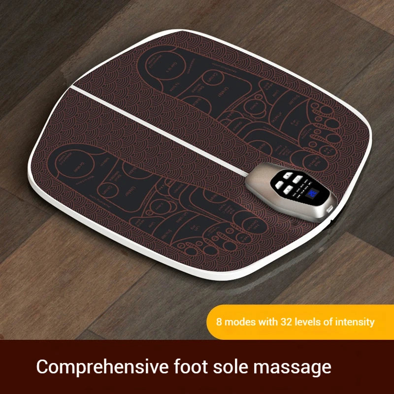 Foot Massage Mat with Microcurrent Electric Foot Relaxation Massager,  foot massage pad