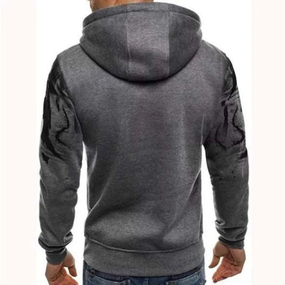 Autumn Winter Trending Tracksuits Men Camouflage Hoodie + Pant 2 Piece Set Sports Wear 3d Ink Jogging Suits