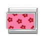 Y2K Red Pink Heart Dog Cat Flowers Italian Charm Link Fit 9mm Stainless Steel Jewelry DIY Making Bracelets For Gifts