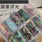 10Rolls Plaid Thousand-Bird Bow  Stars Nail Foils Transfer Paper  Nail Art Stickers  Manicure Set Decal  Nails Decoration