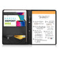 Multifunctional Conference Folder A4 Business Stationery Folder PU Leather Contract File Folders Filing Office School Supplies