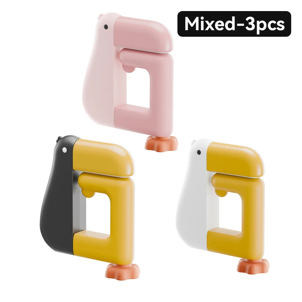 Portable Office Supplies Thinking Duck  Hook Hanging Decor Table Interesting Wallet Bag Hook Wall Hanger Bracket Handbag Non Pun