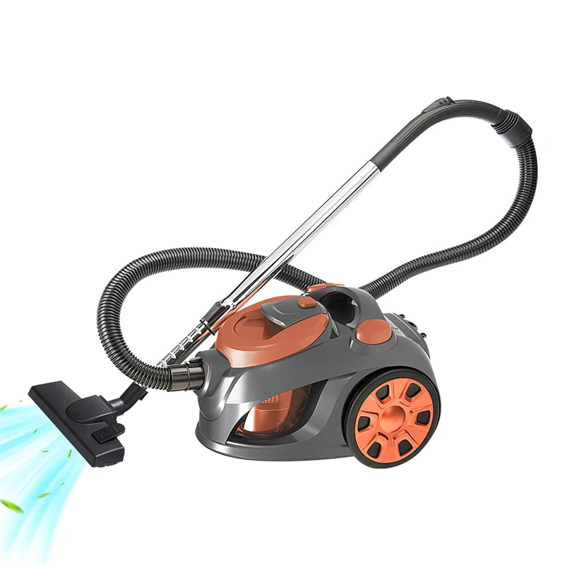 3300W Multicyclonic Vacuum Cleaner 3L Bagless Canister Vacuum Cleaner Cleaning Machine for Hard Floors Carpets Pet Hair
