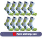 5 Pairs Sport Toe Socks Compression Pure Cotton Sweat-Absorbing Colorful Bike Marathon Fitness Outdoor Basketball 5 Finger Socks