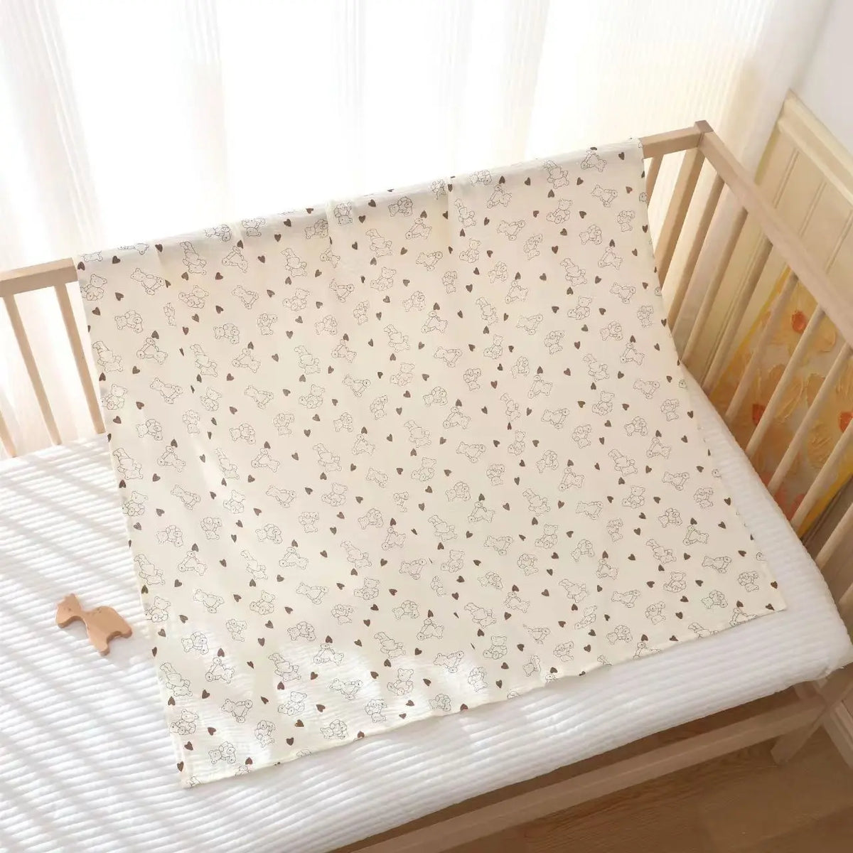 Newborn Baby Cotton Blanket Summer Bedding Babies Stuff  Throw Blanket Muslin Squares Receiving Blanket