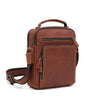Men's Vintage Wild Horse Leather Single-Shoulder Bag Casual Large-Capacity Crossbody Backpack High-End Genuine Leather