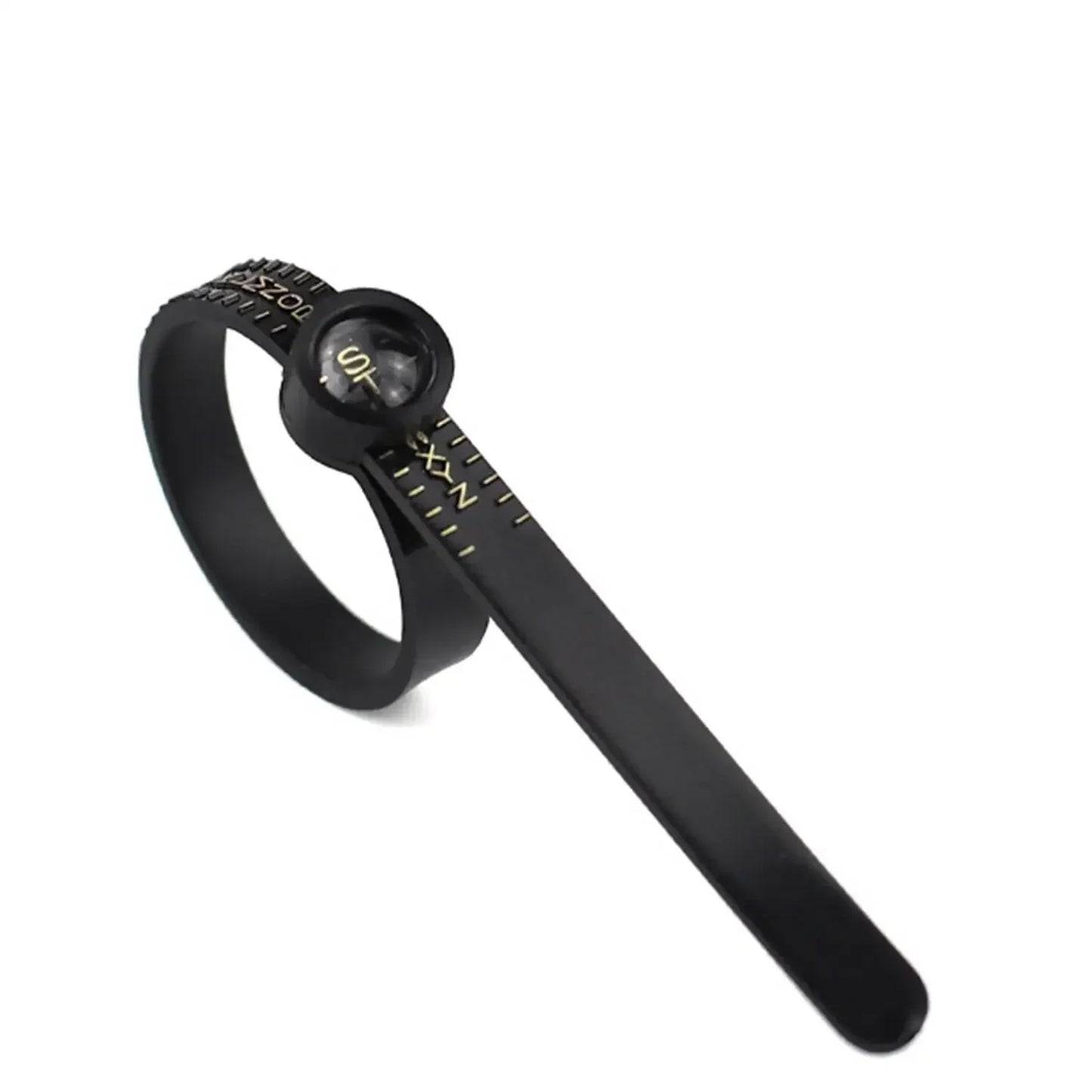 Ring Sizer with Magnifier - US/UK/EU/HK Jewelry Measuring Ruler for Finger Size Ring Size Measuring Tool