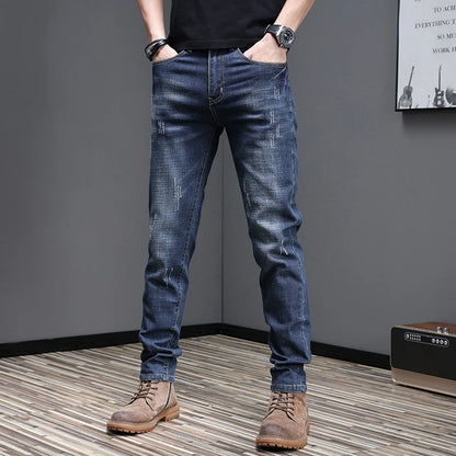 2026 Men's Slim Casual Street Classic Skinny Jeans Pencil Jeans Trendyy Stretch Style Comfortable Casual Fashion Versatile