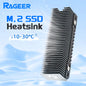 RAGEER M.2 SSD Cooler, Heavy Duty Aluminum Convection Heat Sink, NVME NGFF Cooler,  FrostBlade 1 Passive Heat Sink with 38 Fins