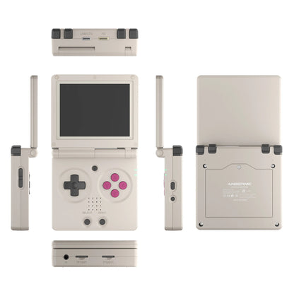 Anbernic RG35XXSP Flip Handheld Game Console 3.5'' IPS Screen Linux 64-bit 3300mAH E-book Support WiFi Streaming HD TV Out Gifts