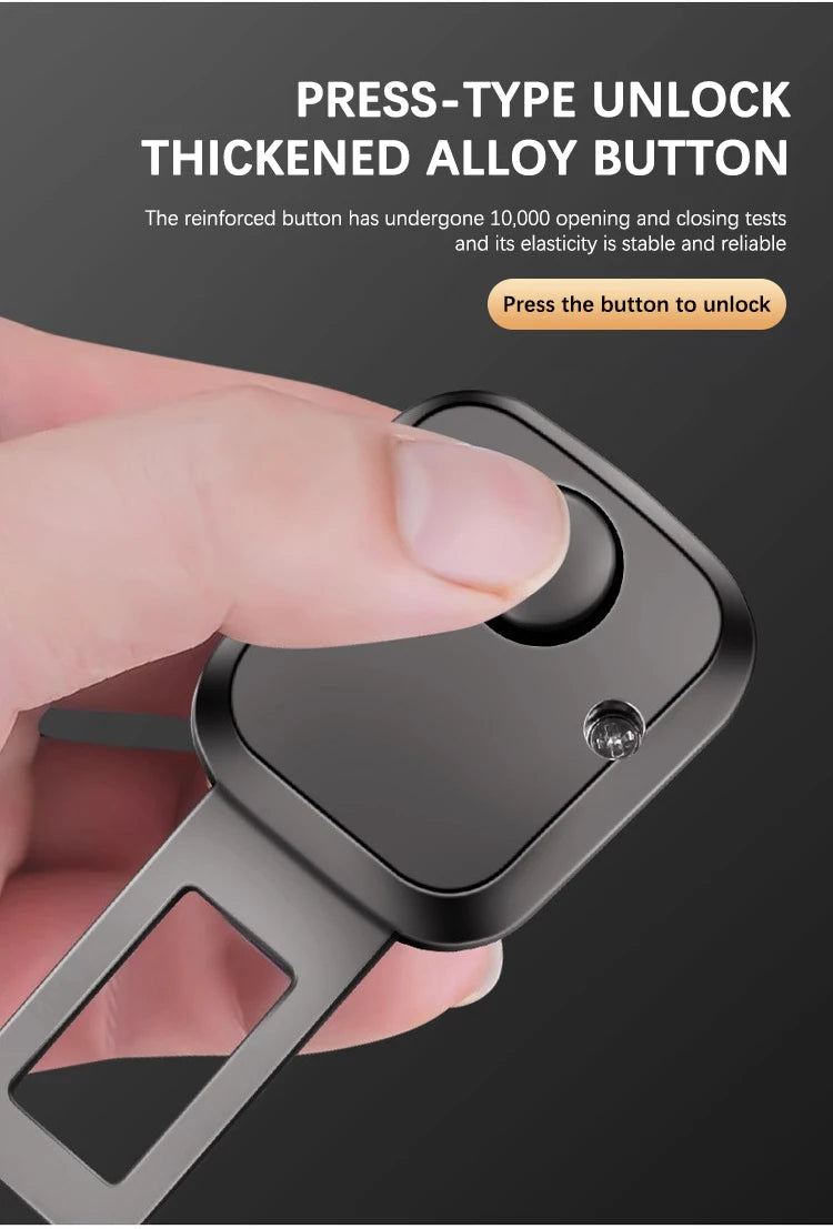 Car Vehicle Seat Belt Buckle Seatbelt Lock Buckle Plug Seat Belt Extender For BYD Atto 3 Song Qin Han Tang F3 Dmi Yuan Song Plus