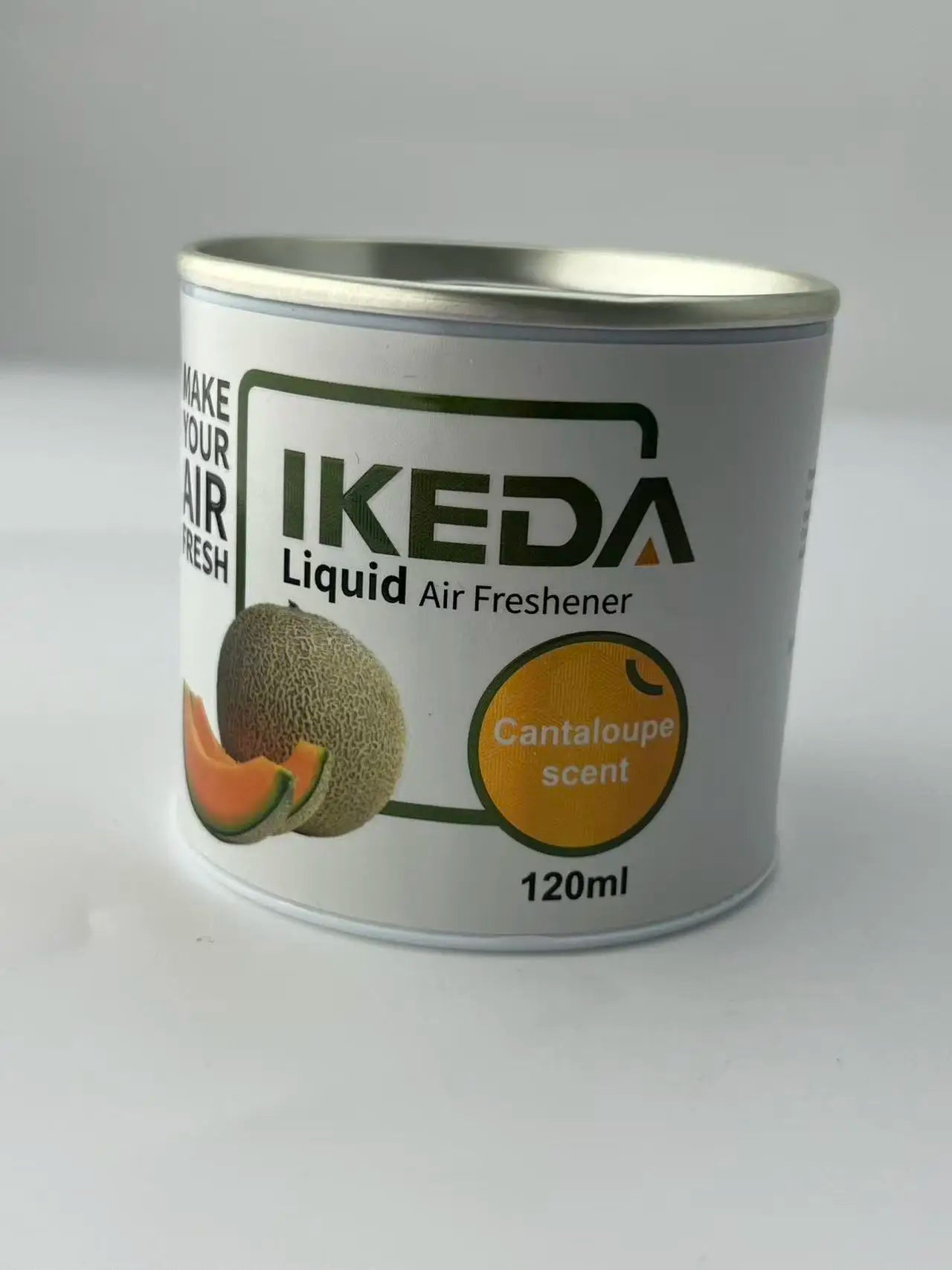 IKEDA 120ml Grape Scent Liquid Air Freshener, Long Lasting Sweet Fruity Fragrance, Odor Eliminator for Car Home Office