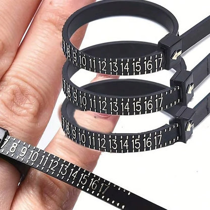 1PC Ring Size Measuring Instrument for Male And Female Accurate Finger Size Measurement Ring Measuring Tool