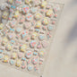 5D Pudding Jelly Dessert Fruit Cherry Pink Claw Print Bowknot Tie knot Love Heart Stars Nail Art Sticker Adhesive Manicure Decal
