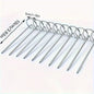 10pcs Air Fryer Oven, Vertical Grill, Skewer Grill, Universal Accessories, Food Grade 304 Stainless Steel Special Baking Needle