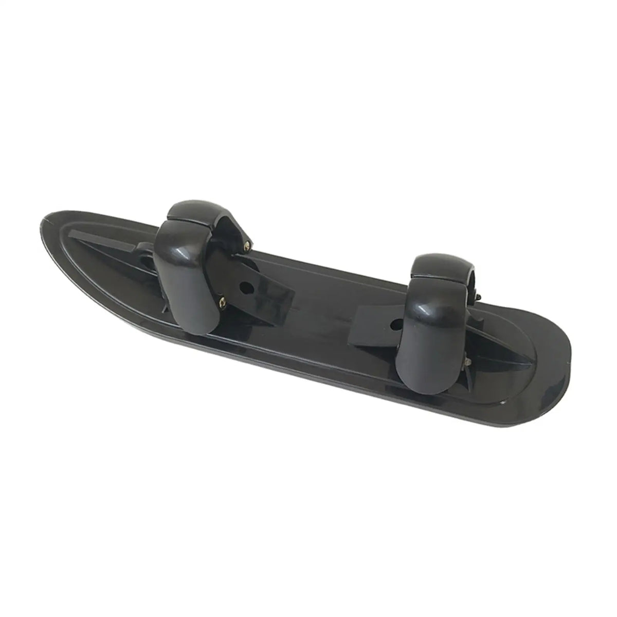 Scooter Ski Sled 2 in 1 Snow Sledge Board Outdoor Winter Snowboards Ski Sled Board for Golf Carts Bike Skiing Attachment