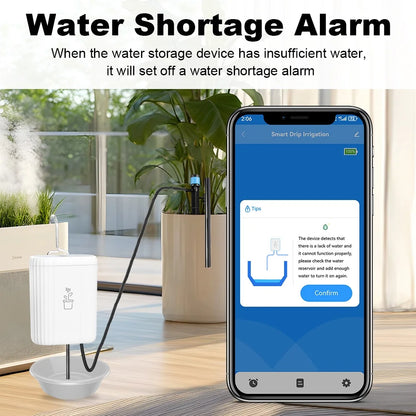 WIFI Intelligent Drip Irrigation Automatic Watering Pump System Kit Flower Plants Home Sprinkler Drip Garden Tool Work with Tuya
