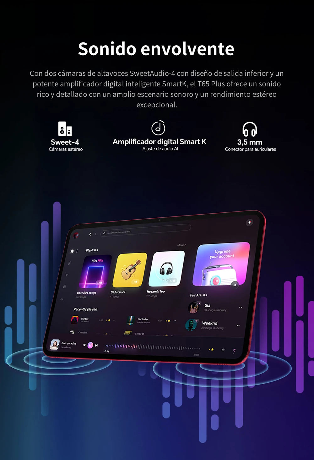 Teclast T65 Plus, 13.4" Tablet, 120Hz Maximum Display, Android 15, Max. 20GB RAM+256GB ROM, Helio G99, 8 cores, 1920x1200, 4G networks and calls, dual SIM card slots, 5G WiFi, GPS, 13MP+8MP