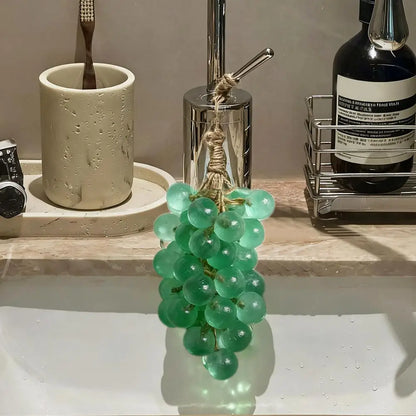 Grape Handmade Soap Natural DIY Crystal Soap Fruit Aroma Scented Soap Creative Gift For Home Fragrance Friend Gift Bathroom