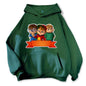 Cartoon Hoodie Alvin and The Chipmunks Green Red Navy Blue Shirt Camisa S/P Movie Promo Animation Long Sleeve Hoody Sweatshirts