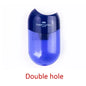 Double Hole and One Hole Pencil Sharpener Creative Transparent Pen Knife Kid Student Cutting Stationery School Supplies