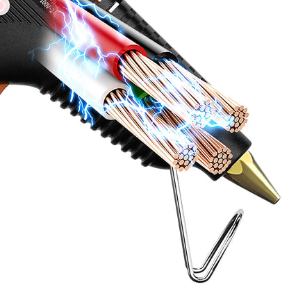 150W Hot Melt Glue Gun 11mm Glue Stick 3-5Min Preheating 15s Quick Release Copper Nozzle Anti-scald 100-220V EU US Plug