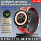 Sapphire Glass AMOLED Blood Pressure Smart Watches ECG Blood Oxygen Blood Pressure Air Pump Sport Health Tracking Smartwatch NFC