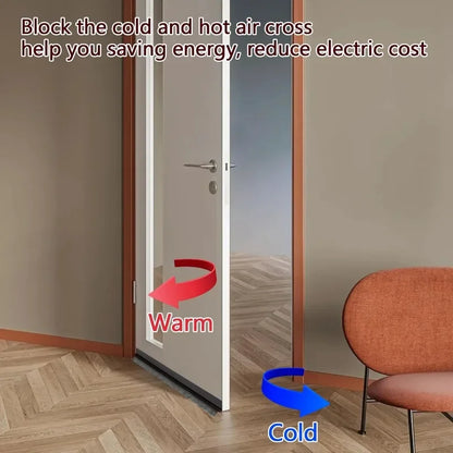 Door Sealing Strip Self-adhesive Door Bottom Gap Filling Sealing Strips Insect Proof Brush Strip Windproof Soundproof Door Tape