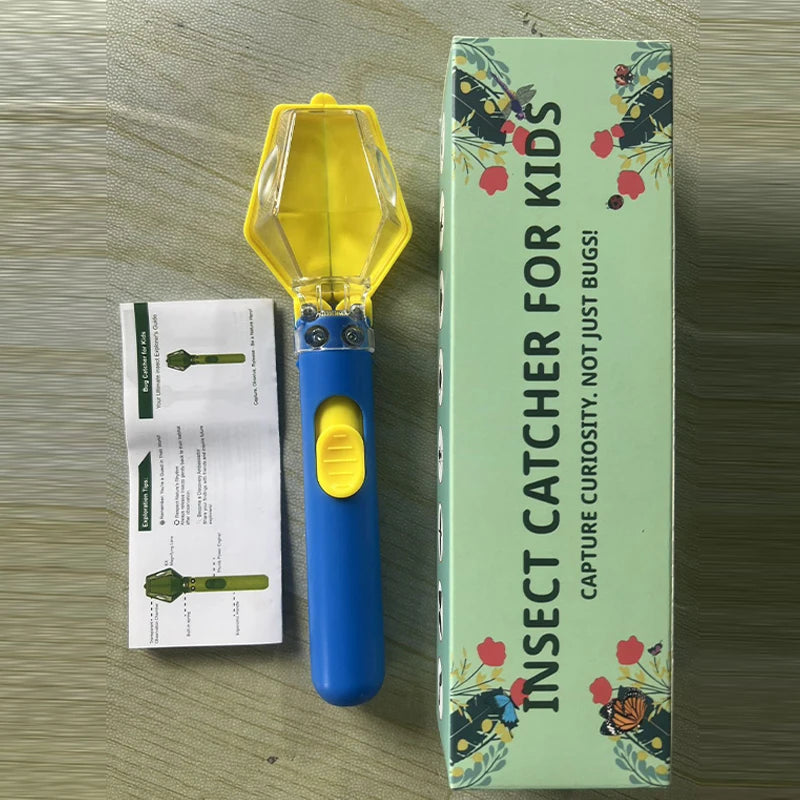 Children Explore Observe Insect Catcher Traps Catching Dragonflies Insects Magnifying Observation Box  Safety Insect Collector