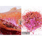 5g/BagGlitter Chameleon Nail Flakes Iridescent Chameleon Nail Powder Holographic Laser Colorful Nail Sequins 120 Colors Mix Size