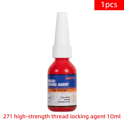 50ml Threadlocker 271Red High-Strength Thread Locker 243 Nuts-Bolts Locker Screw  Lock Tight Seal Fasteners Anaerobic Adhesive