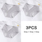 3PCS/set Women's menstrual briefs large flow postpartum water absorption leakproof briefs women's pure cotton menstrual briefs