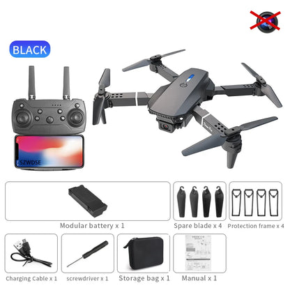 S529 New Drone 2.4G RC Quadcopter Drone 5G FPV WiFi Foldable With Mod Altitude Resistance NO Camera Wide-angle Shooting Boy Toy