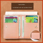 2025 Women's New Simplified Folding Button Small Wallet Soft Leather for Driver's License Male Student Card Bag