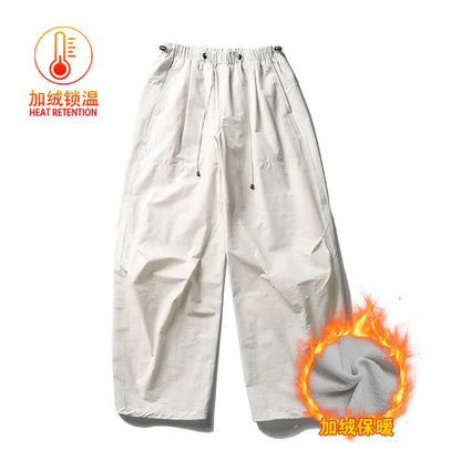 Men Streetwear Fashion Loose Casual Lightweight Quick Dry Sport Pants Women Outdoor Techwear Cargo Baggy Pant Boy Girl Trousers