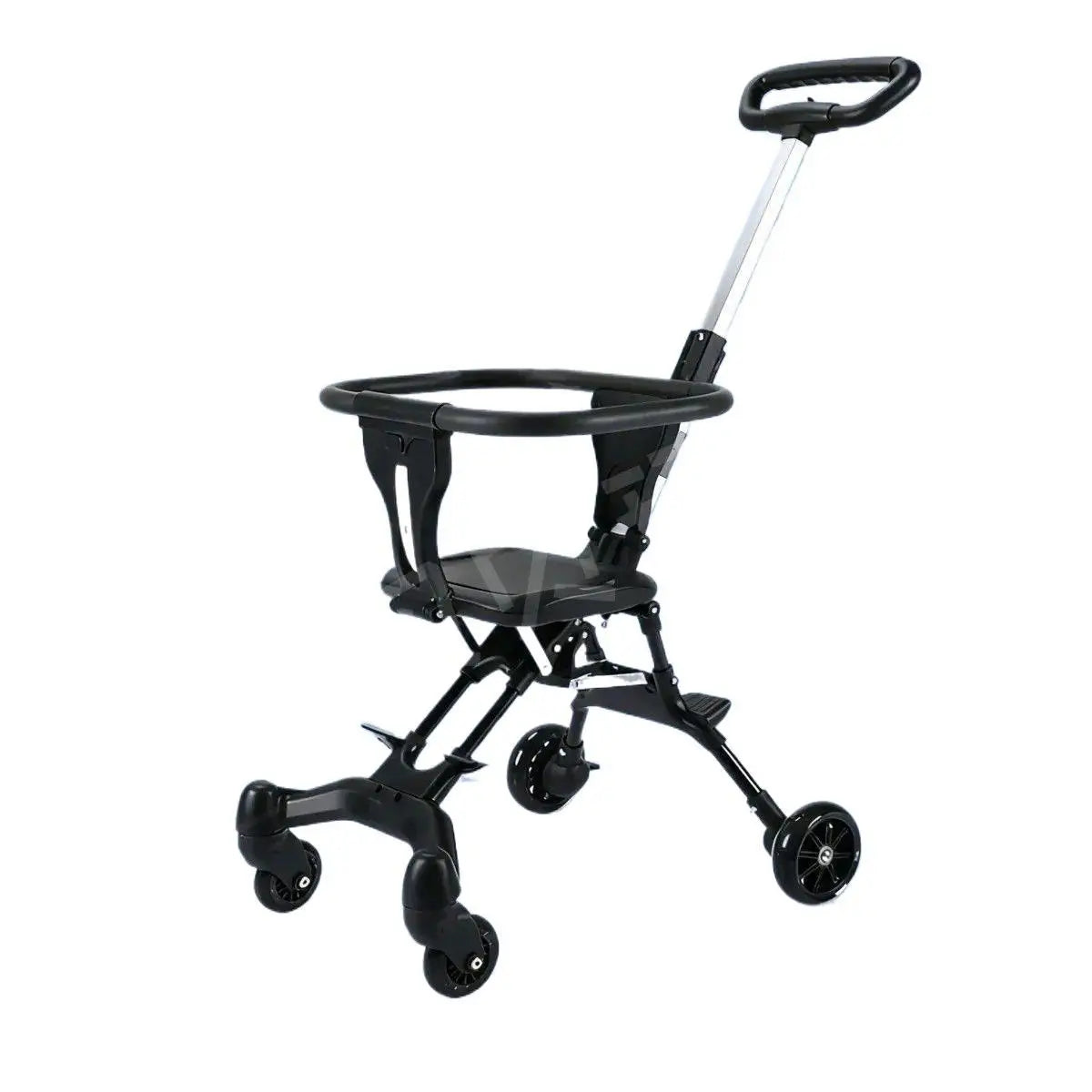 Easy Assembly DIY Pet Stroller Portable Foldable Cart Breathable Travel Carrier for Small Breed Dogs Cats Outdoor Walking