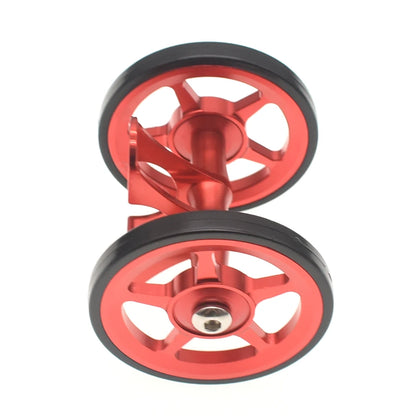 TWTOPSE Bike Easywheel Mudguard Fender Wheel For Brompton Folding Bicycle Mud Guard Wheel Double AL7075 CNC A C Line 77g 60mm