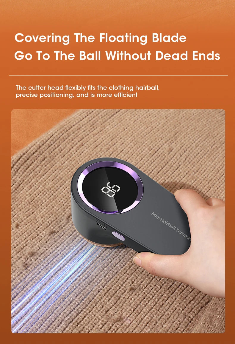Lint Remover For Clothes USB Electric Rechargeable Hair Ball Trimmer Fuzz Sweater Shaver Reels Removal Device