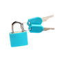 Small mini High Quality Strong Steel Padlock Travel Suitcase Diary Lock Luggage Schoolbag Anti-theft Security Padlock 2 Keys
