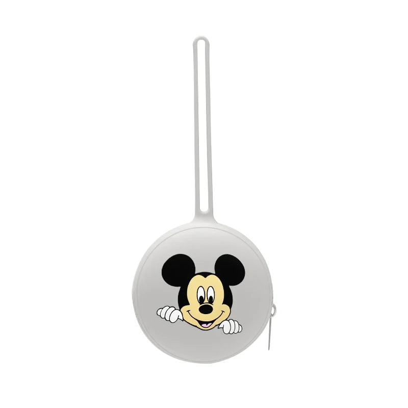Cartoon Silicone Nipple Storage Bag  Kids Pacifier Holder Portable Silicone  Food-Grade Pendant DIY Accessories Baby Toy Gift