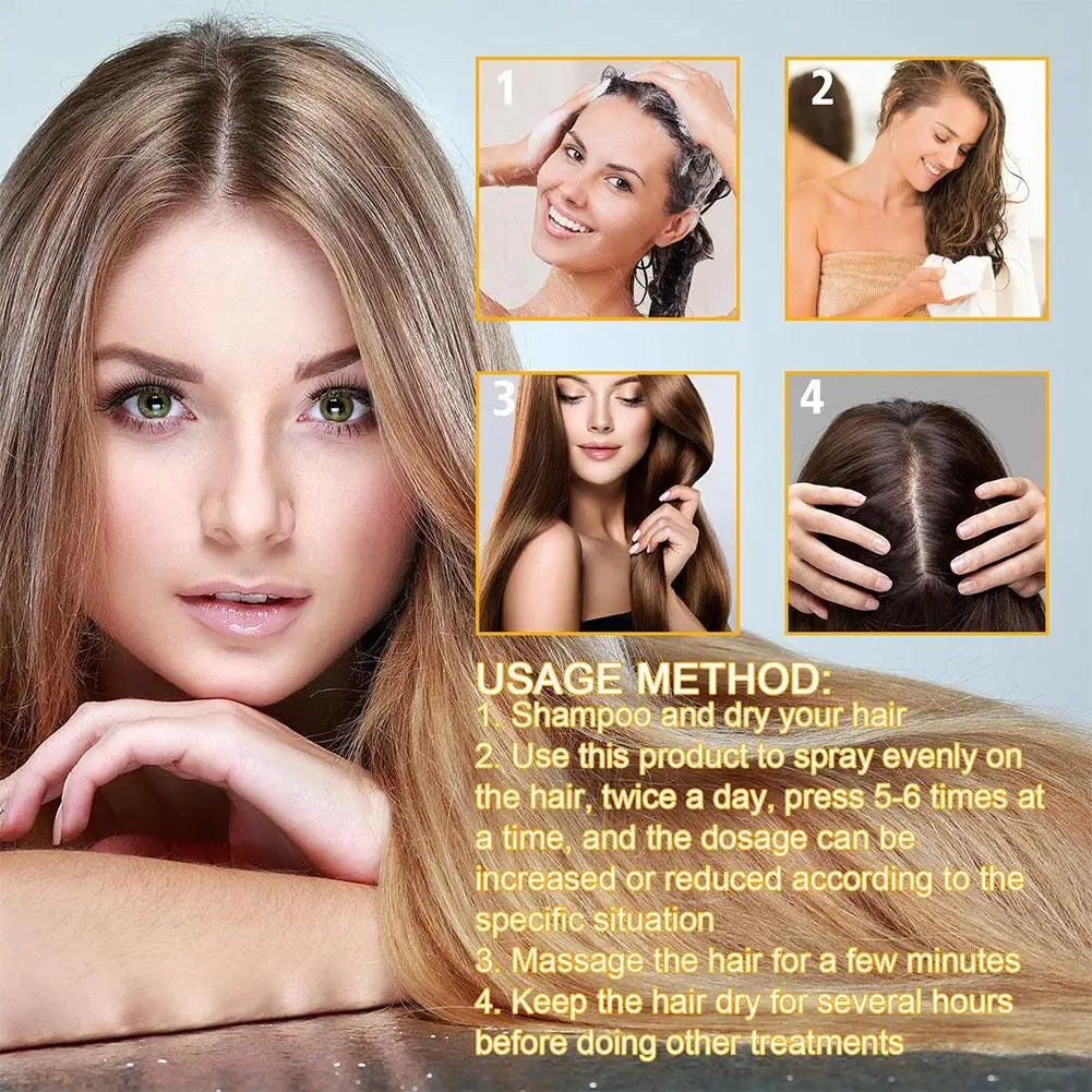 Products Biotin Thickening Fast Growing Hair Care Essential Oils Anti Hair Loss Spray Scalp Treatment For Men Women